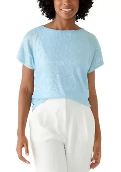 Women's Boat Neck Dolman Shirt