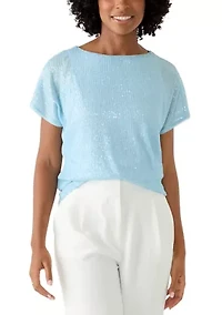 Women's Boat Neck Dolman Shirt