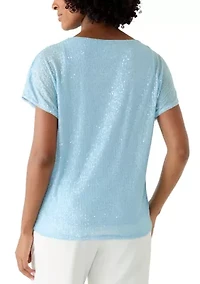 Women's Boat Neck Dolman Shirt