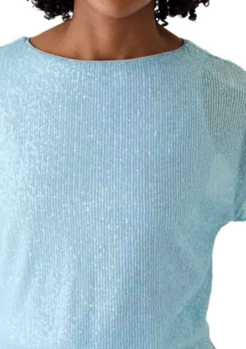 Women's Boat Neck Dolman Shirt