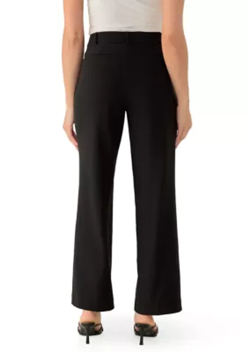 Petite Wide Leg Trousers