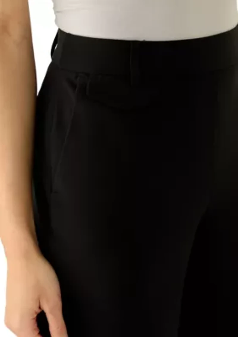 Petite Wide Leg Trousers