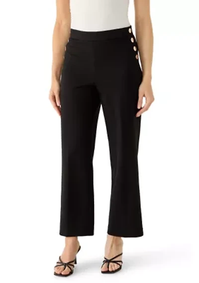 Petite Sailor Wide Leg Trousers