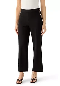 Petite Sailor Wide Leg Trousers