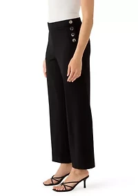 Petite Sailor Wide Leg Trousers