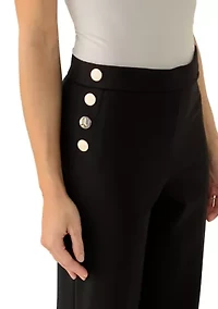 Petite Sailor Wide Leg Trousers