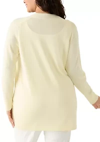 Plus Pocket Cardigan