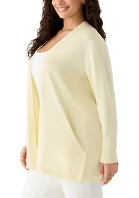 Plus Pocket Cardigan