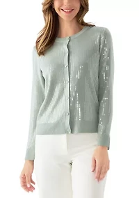 Women's Sequin Cardigan