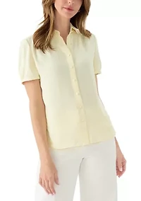Women's Button Front Blouse