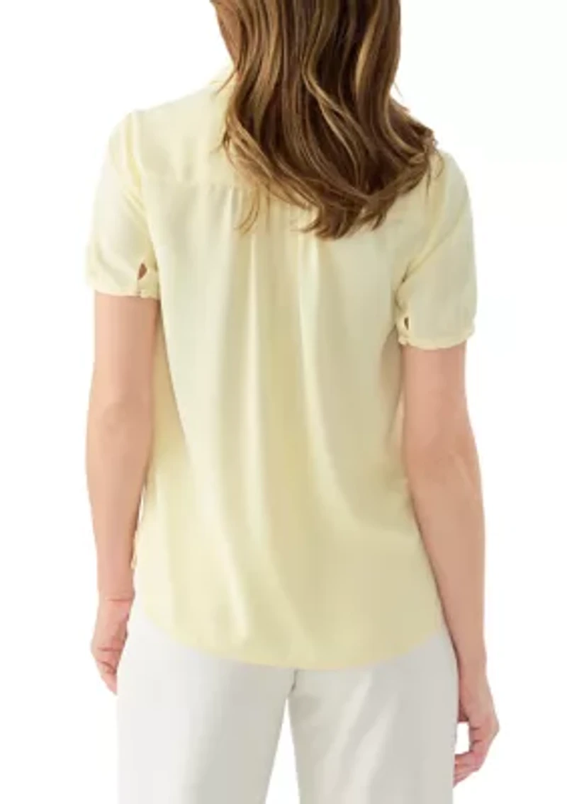 Women's Button Front Blouse