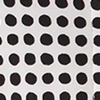 Petite Button Front Print Shirt