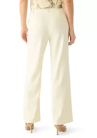 Women's Pull On Wide Leg Pants with Pockets