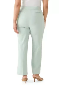 Plus Crepe Classic Trousers