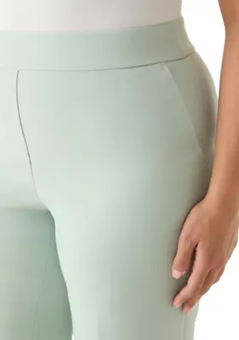 Plus Crepe Classic Trousers