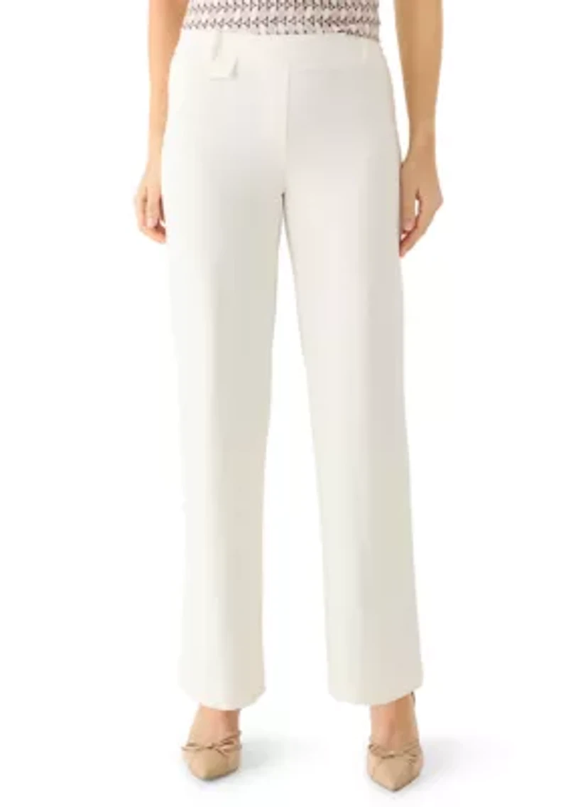 Women's Pull On Wide Leg Pants with Pockets