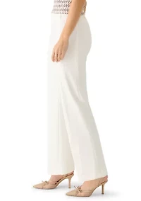 Women's Pull On Wide Leg Pants with Pockets