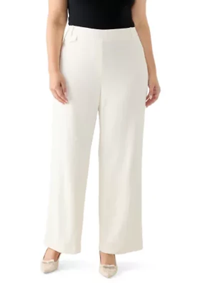 Women's Pull On Wide Leg Pants