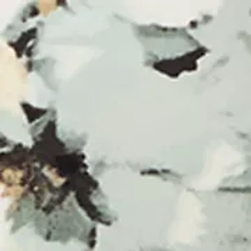 Plus Sleeveless Printed Triple Pleat Dress