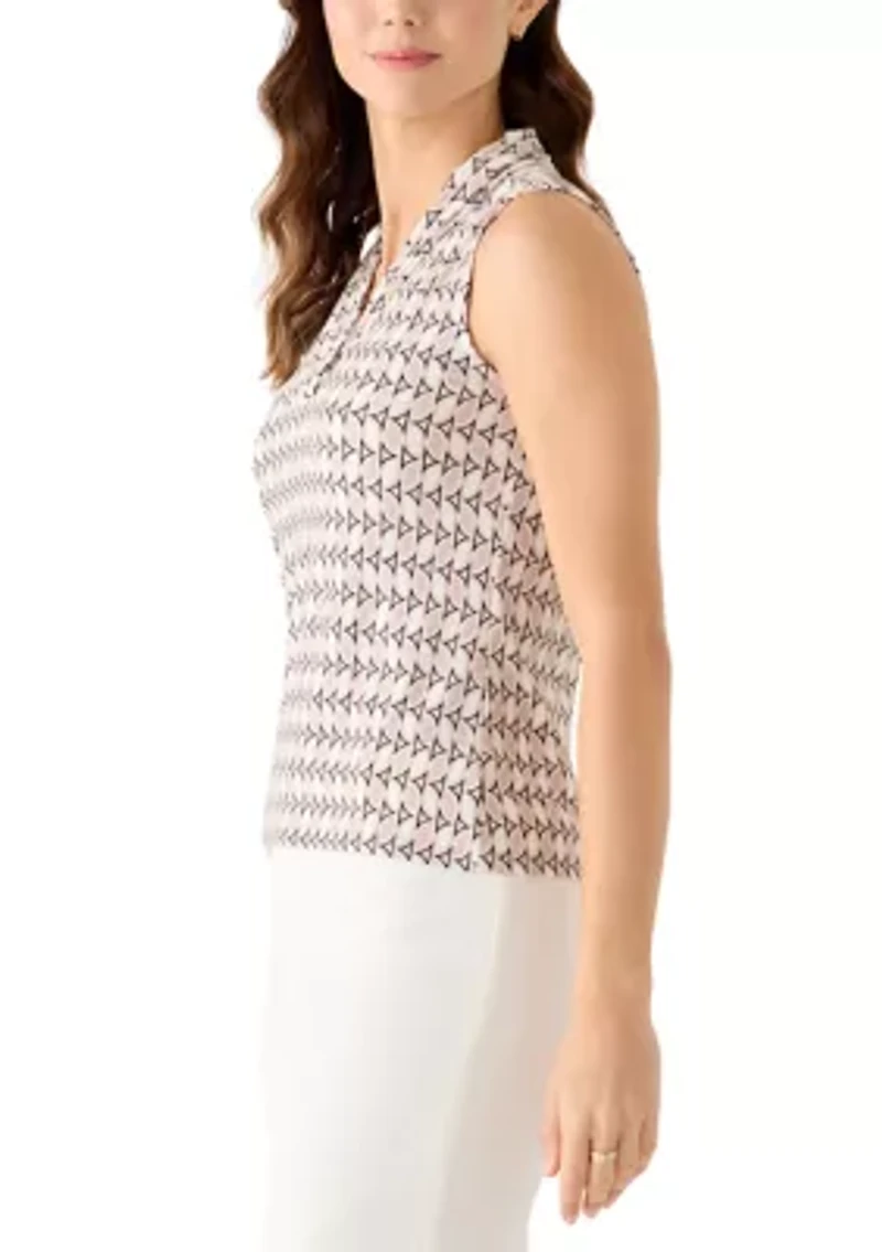 Women's Sleeveless V-Neck Top