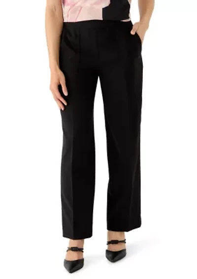Petite Pull On Cargo Pocket Wide Leg Pants