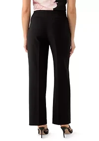 Petite Pull On Cargo Pocket Wide Leg Pants