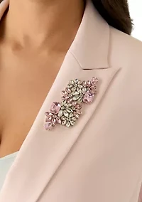Plus Embellished One Button Lapel Jacket
