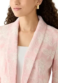 Petite Scoop Neck Jacket