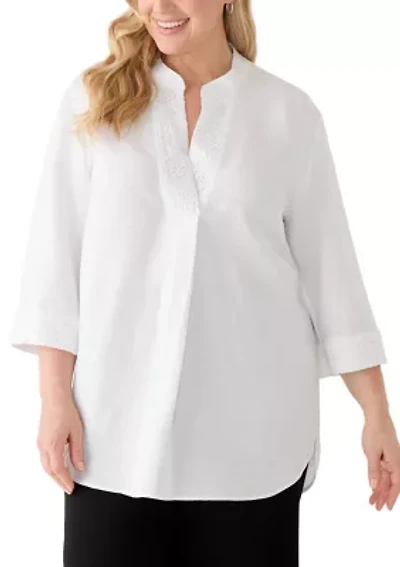 Plus Long Sleeve Tunic