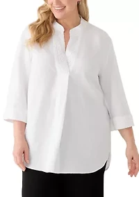 Plus Long Sleeve Tunic