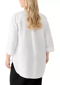 Plus Long Sleeve Tunic