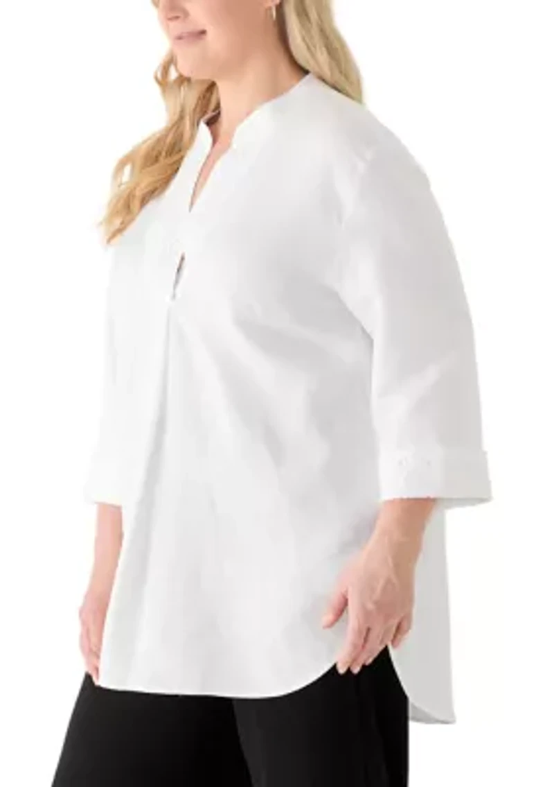 Plus Long Sleeve Tunic