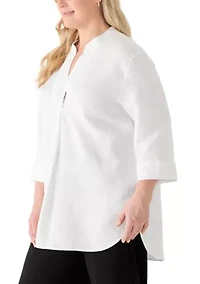 Plus Long Sleeve Tunic