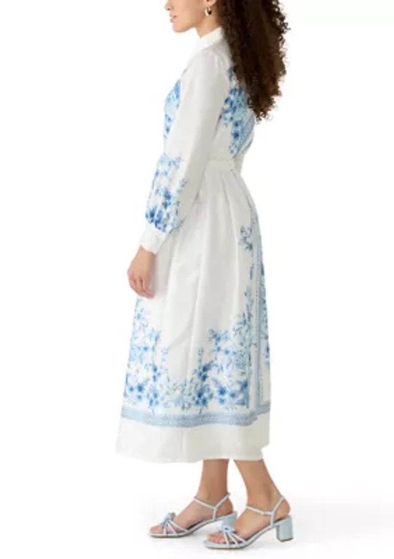 Petite A-Line Shirt Dress