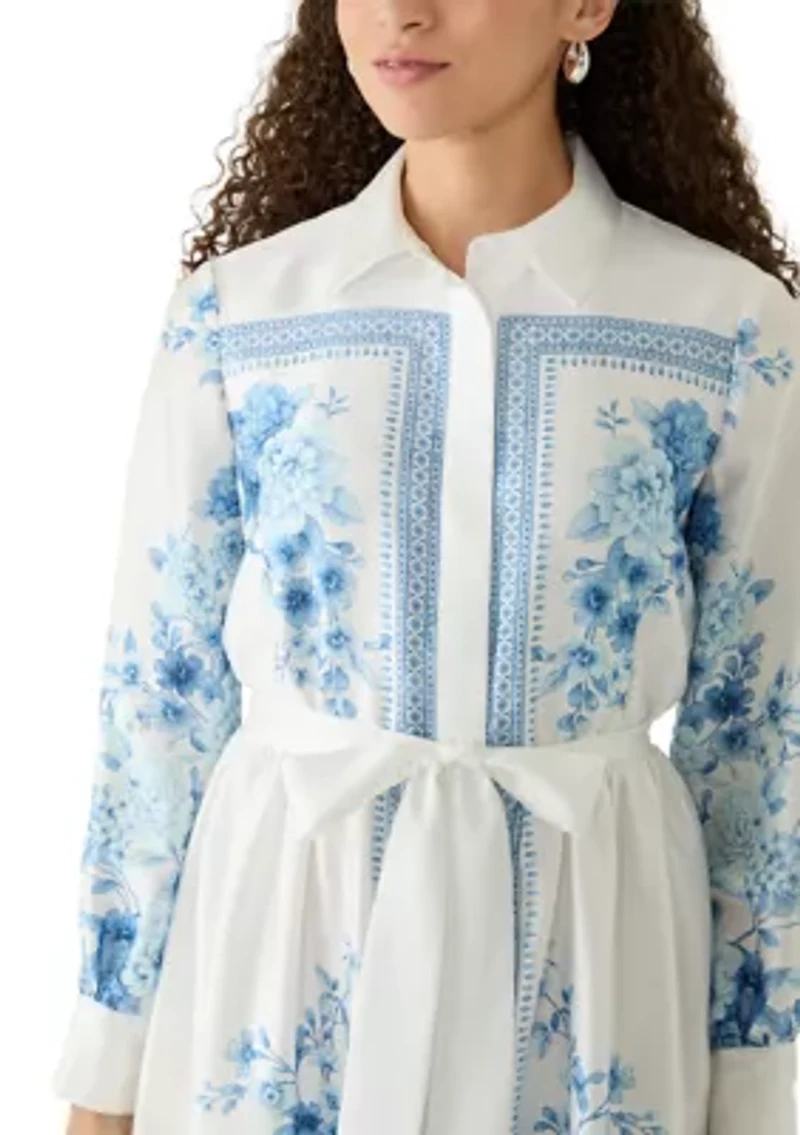 Petite A-Line Shirt Dress