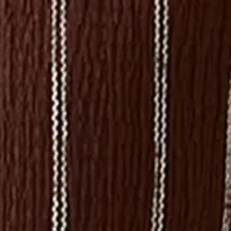 Petite Sleeveless Notch Neck Wrap Pinstripe Top