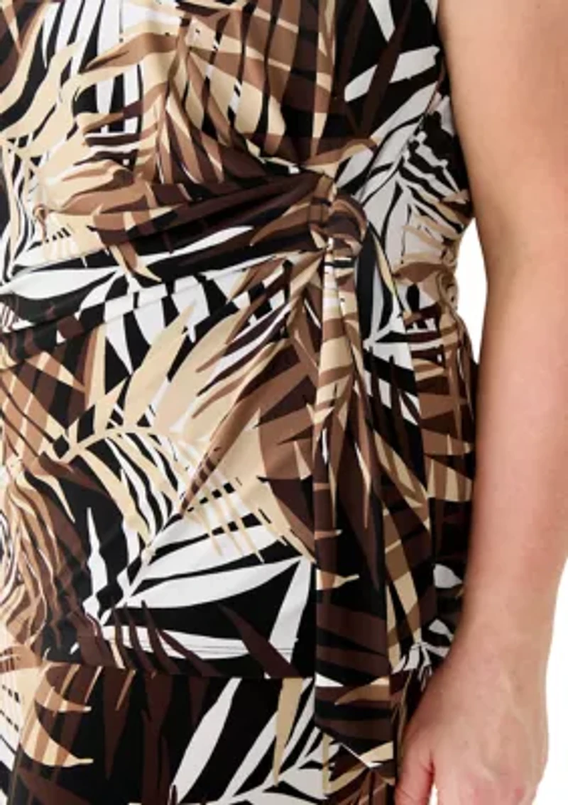 Plus Side Tie T-Shirt