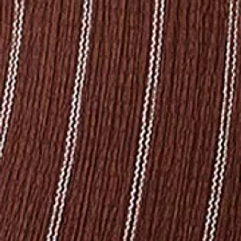 Petite Pull On Cropped Pinstriped Pants