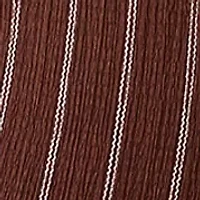 Petite Pull On Cropped Pinstriped Pants