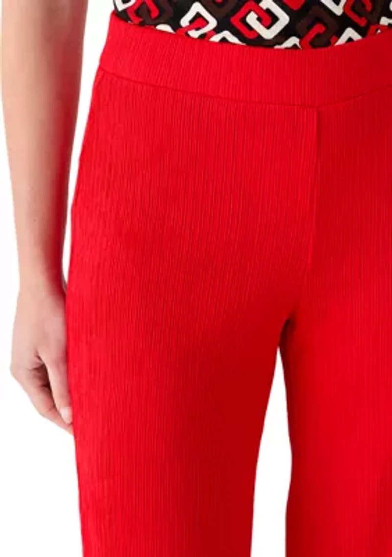 Petite Wide Leg Cropped Pants