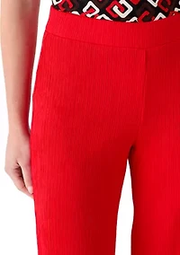 Petite Wide Leg Cropped Pants
