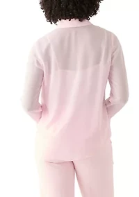 Women's Cascading Ruffle Blouse