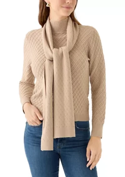Women's Scarf Sweater