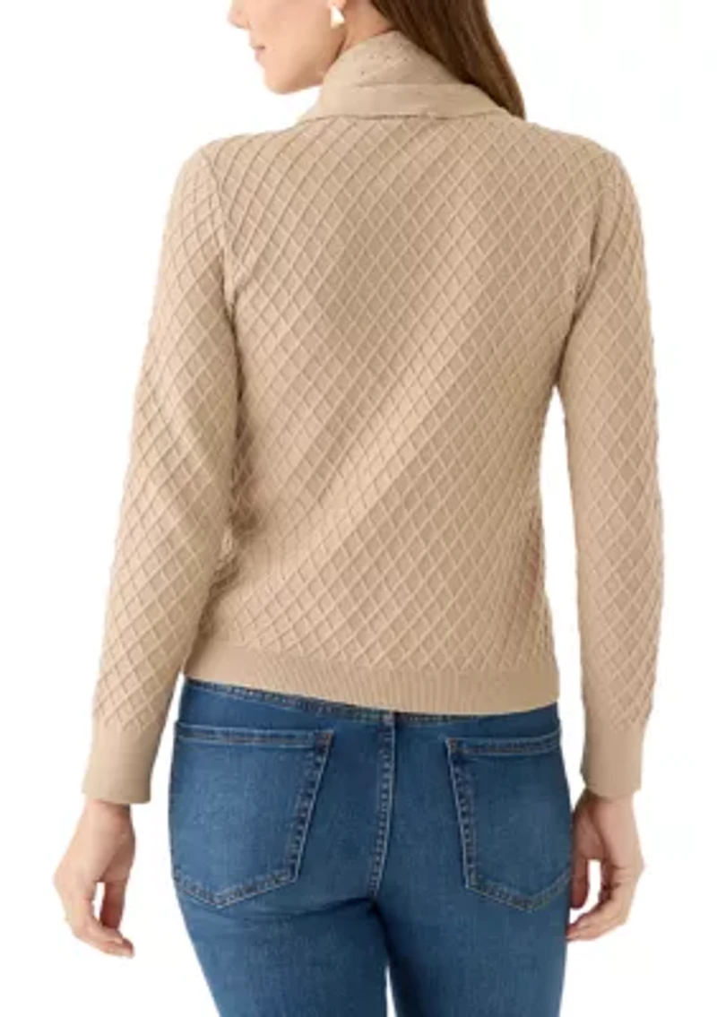 Women's Scarf Sweater