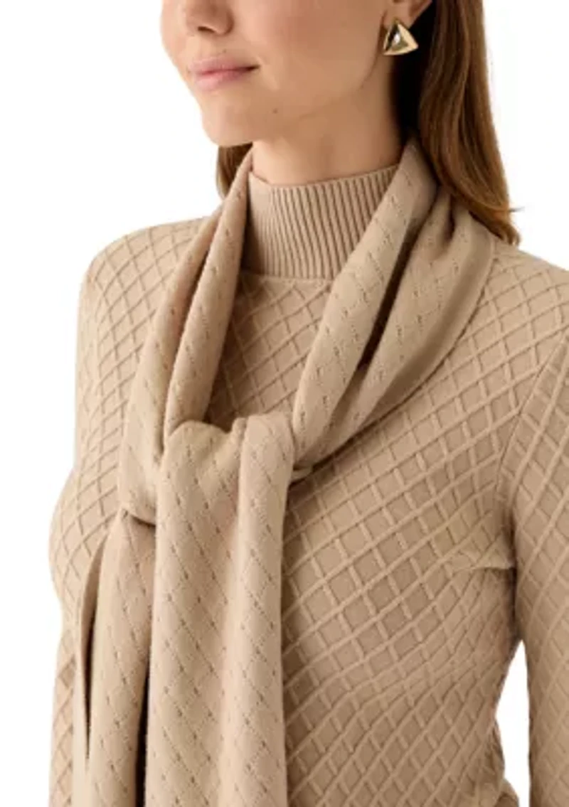 Women's Scarf Sweater