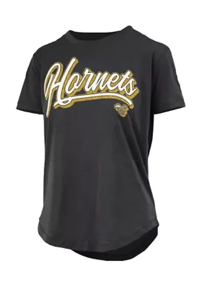 NCAA Alabama State Hornets Harlow Glitter Tee