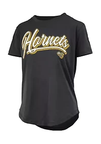 NCAA Alabama State Hornets Harlow Glitter Tee