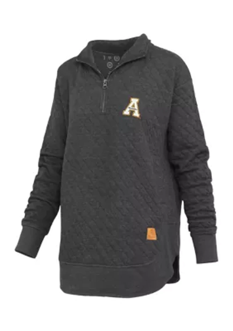 NCAA Appalachian State Mountaineers North Fork Roseburg Quilted Fleece Pullover