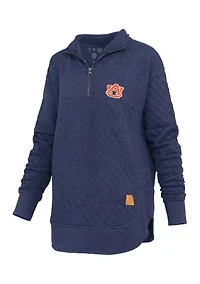 NCAA Auburn Tigers North Fork Roseburg Quilted Fleece Pullover