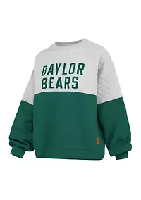 NCAA Baylor Bears Kaia Priscilla Quilted Fleece Pullover